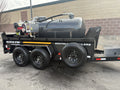 500 Gallon Slide In Vacuum Tank on Dump Trailer